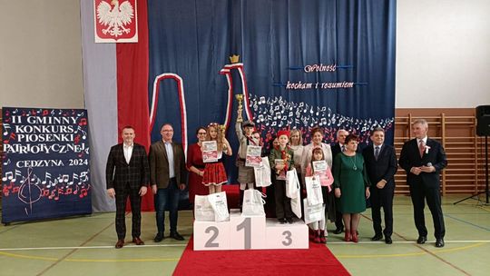 II Gminny Konkurs Piosenki Patriotycznej w Cedzynie
