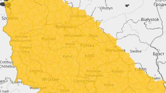 IMGW ostrzega kierowców! Marznący deszcz w całym województwie świętokrzyskim