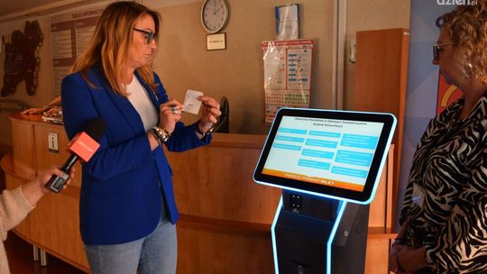 Infokiosk ma usprawnić obsługę interesantów w wydziale komunikacji