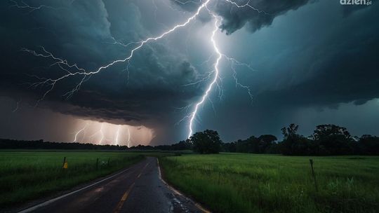 Intensywne opady i burze w regionie 