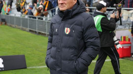 Jacek Zieliński przed meczem z Widzewem Łódź: ,,Na Widzewie gra się ciężko, atmosfera jest świetna, kibice niosą drużynę"