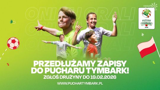 Jan Urban: „Nic nie zastąpi czystej, pięknej radości z gry”. Zapisy do XXVI Pucharu Tymbark trwają do 19 lutego