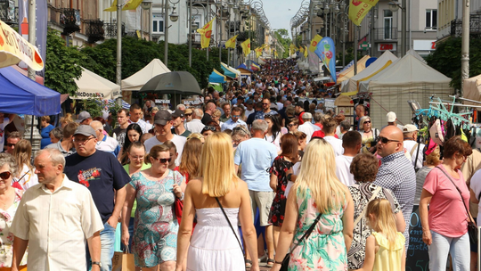 Jarmark z okazji święta Kielc rozpoczęty