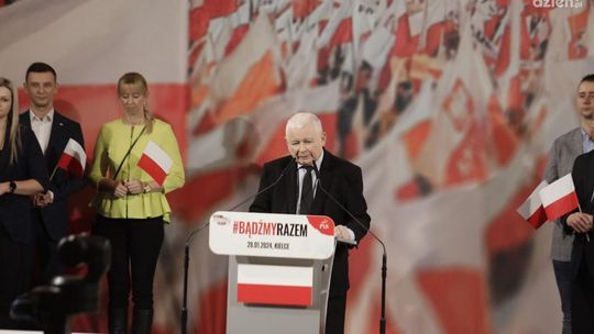 Jarosław Kaczyński odwiedził Kielce