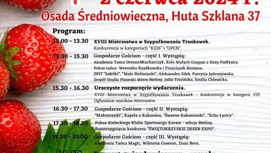 Jubileuszowe truskawkowe święto tuż tuż! To już 25. edycja!