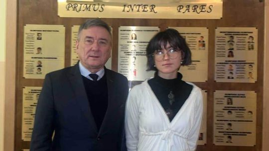 Julia Jabłońska stypendystką ministra edukacji i nauki  