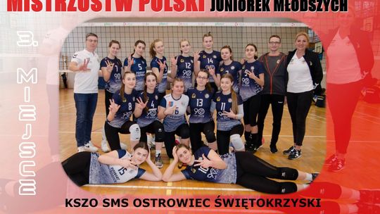 Juniorki młodsze KSZO SMS odpadły z Mistrzostw Polski