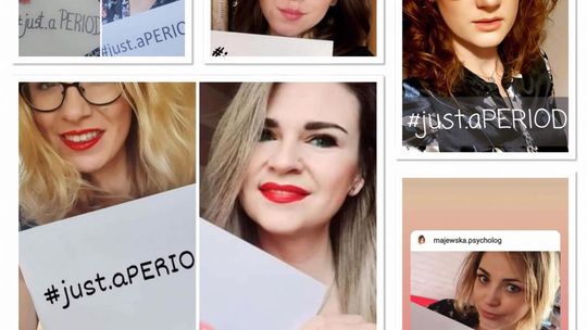 #just.aPeriod - walka z ubóstwem menstruacyjnym