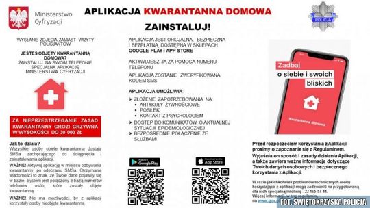 Już działa aplikacja "Kwarantanna domowa"