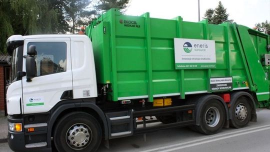 Już o 5 rano w czwartek firma Eneris odbierze odpady