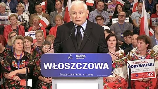 Kaczyński z najlepszym wynikiem w województwie świętokrzyskim