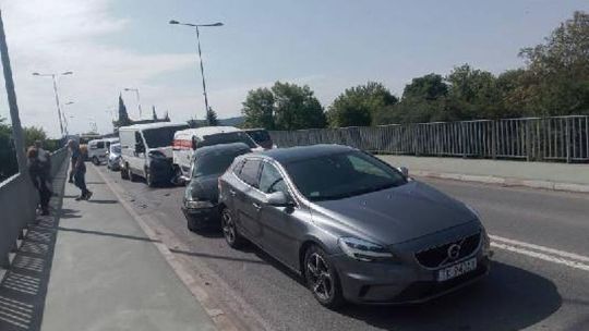 Karambol w Kielcach na 1 maja