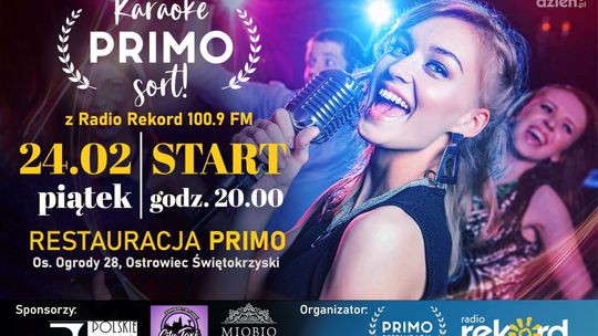 Karaoke "PRIMO sort" z Radiem Rekord 100,9 FM