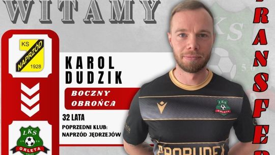 Karol Dudzik nowym zawodnikiem LKS Orląt Probudex Kielce