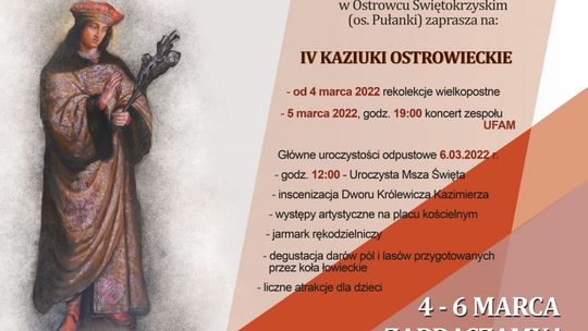 "Kaziuki" w ostrowieckiej parafii