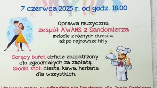 KGW Kalinki zapraszają na charytatywną potańcówkę do Brzozowej 