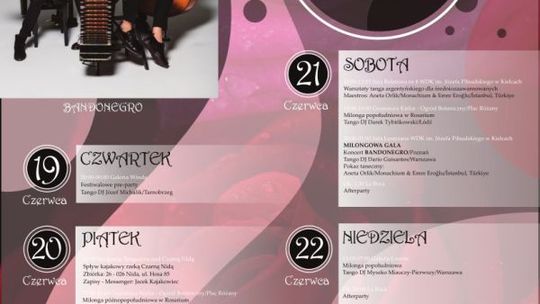 Kielce zatańczą tango! Druga edycja „Festivalito de Rosas” tuż tuż!