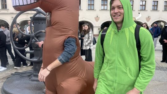 Kieleccy studenci odebrali 'klucze do miasta' [GALERIA]