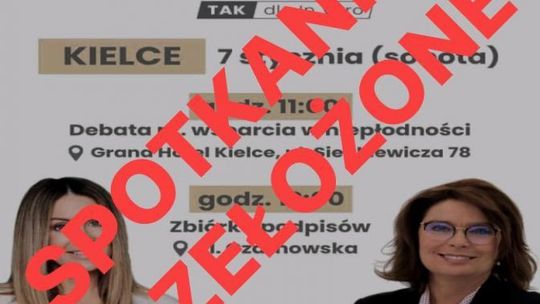 Kielecka debata o in vitro przełożona