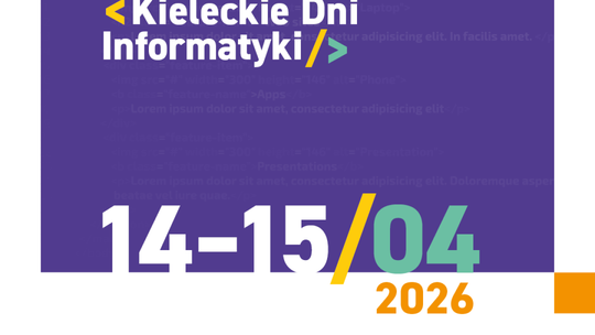 Kieleckie Dni Informatyki 2026: „Enter the AI Future” już dziś rozpoczynają, się w Kielcach