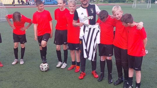 Kieleckie trójki piłkarskie w... Jurmali