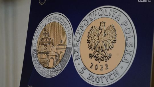 Klasztor na Świętym Krzyżu na monecie 