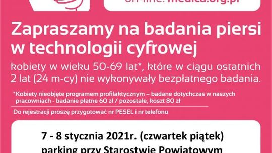 Kobieto! Z nowym rokiem zadbaj o zdrowie