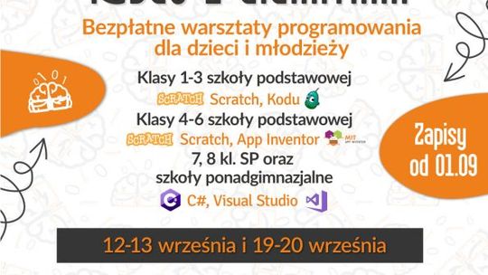 "Koduj z Gigantami" - będą kursy programowania dla dzieci