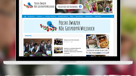 Koła Gospodyń Wiejskich mają oficjalną stronę