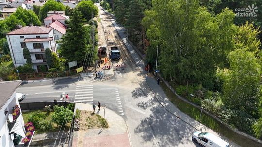 Kolejna ulica w rejonie ostrowieckiego szpitala przechodzi remont 