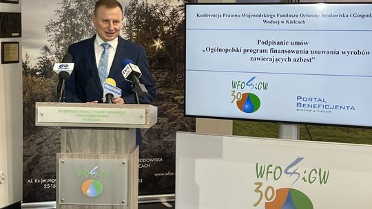 Kolejne tony zutylizowanego azbestu