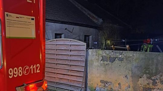 Kolejny pożar sadzy w kominie! Strażacy edukują jak nie dopuścić do takich zdarzeń