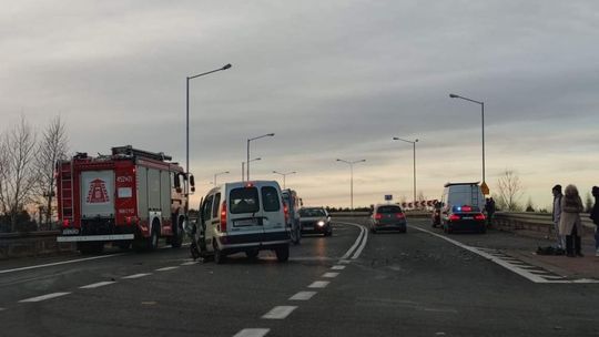 Kolizja na skrzyżowaniu w Boksycce 