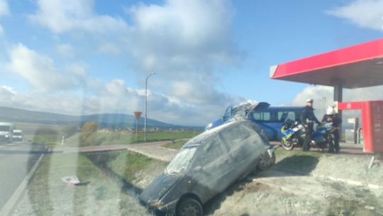 Kolizja w Dobruchnie 