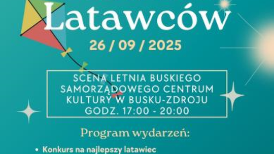 Kolorowe niebo nad Buskiem-Zdrojem. Już jutro Festiwal Latawców!