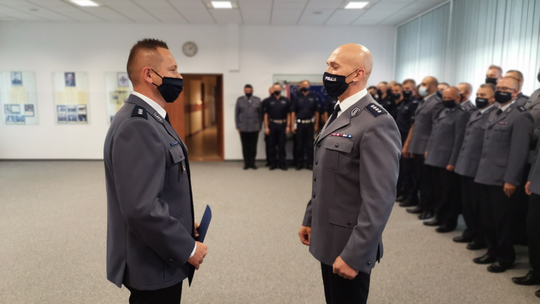 Kom. Tomasz Jedliński oficjalnie objął stanowisko