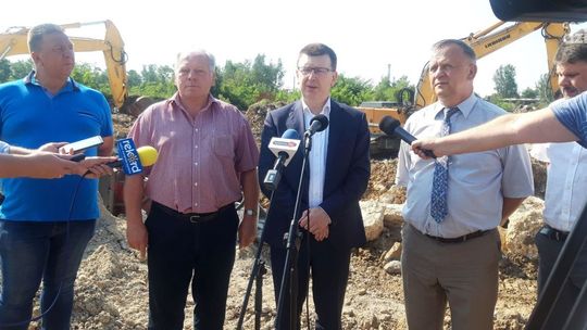 Kompleks inwestycyjny przy Bałtowskiej wielkim placem budowy