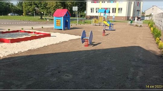 Końca dobiegła budowa placu zabaw w Wolicy. Spełnia się marzenie najmłodszych!