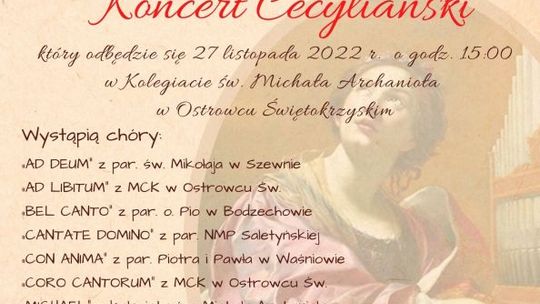 Koncert chórów w ostrowieckiej kolegiacie