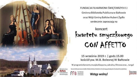 Koncert smyczkowy Con Affetto