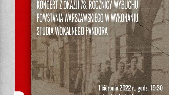 Koncert upamiętniający Powstanie Warszawskie