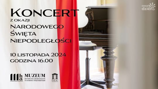 Koncert w muzealnych wnętrzach z okazji Święta Niepodległości 