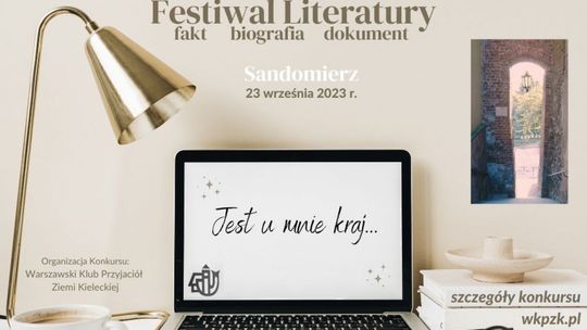 Konkurs literacki z finałem w Sandomierzu 