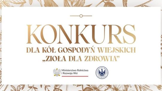 Konkurs zielarski dla Kół Gospodyń Wiejskich