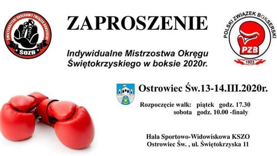 Koronawirus zatrzymał pięściarzy