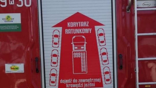 "Korytarz życia" od dziś obowiązkiem!