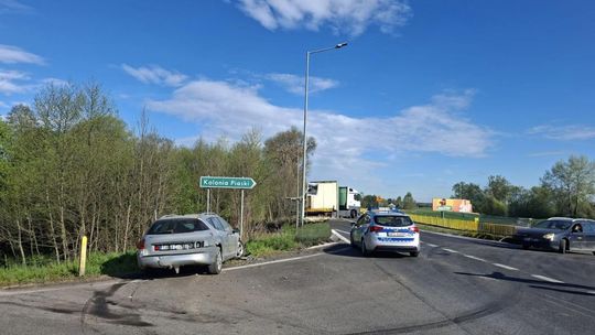 Krajowa 9 w Nietulisku Małym zablokowana
