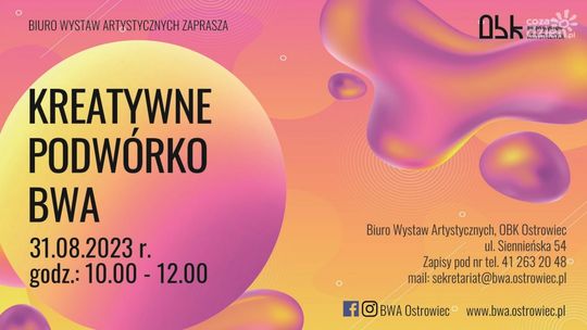 Kreatywne podwórko z BWA 