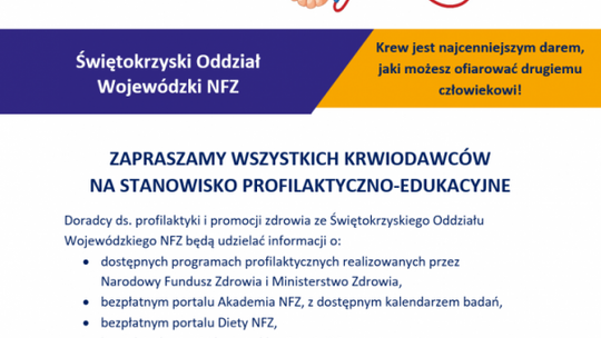 Krew bezcennym darem życia. Podziel się kroplą krwi i zostań bohaterem.