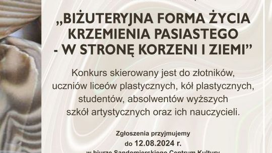 Krzemień tym razem jako ozdoba 